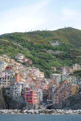 Naklejka premium view of the city of kotor