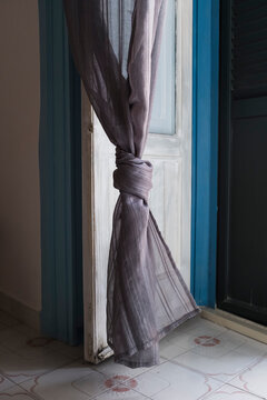 Curtain and window details