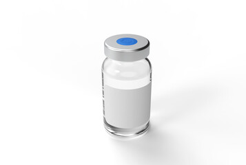 Vaccine Flask With Label