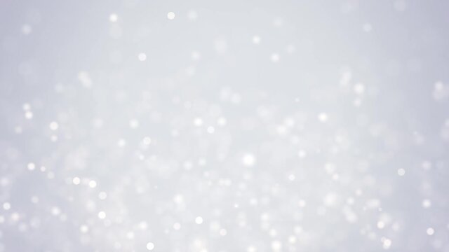 Calm falling snow flakes winter background. 4K seamless looping Christmas background	
