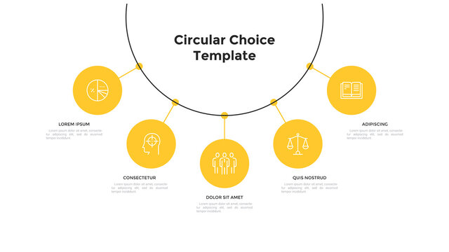 Modern Infographic Vector Template