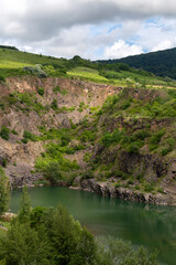 Small quarry near the village of Tarcal