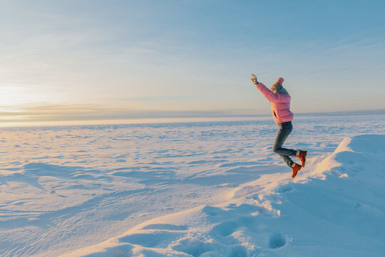 Winter fun in the snow