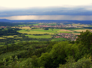 Fototapeta na wymiar Hohenzollern Castle View