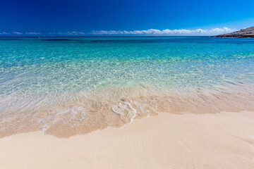 Fototapeta na wymiar Beautiful sandy beach of Cala Mesquida, Mallorca, Balearic islands, Spain