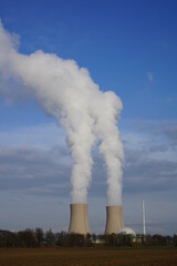 Atomkraftwerk Grohnde in Deutschland