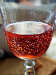  Rose wine glass