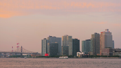 landscape of queens long Island city NY 