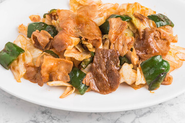 中華料理　ホイコーロー