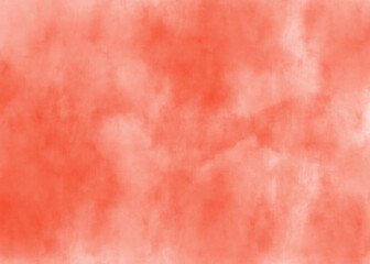 Painted red wall background.