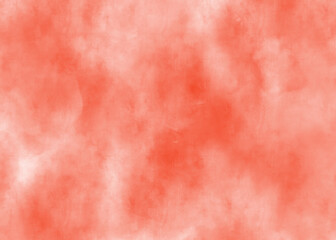 Painted red wall background.