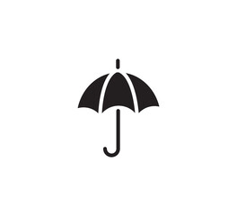 Umbrella icon vector logo design template