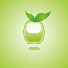 apple icon vector illustration