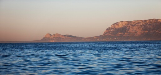 Obraz premium CAPE PENINSULA, FALSE BAY IN SOUTH AFRICA