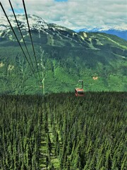 Gondola in Whistler, British Columbia, Canada