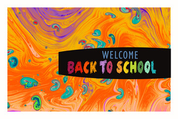 Abstract marbling art patterns  as colorful background