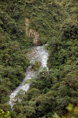 Fototapeta na wymiar WATERFALLS, MANU NATIONAL PARK IN PERU