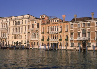 Fototapeta na wymiar VENETIAN PALACE ON THE GRAND CANAL, VENICE