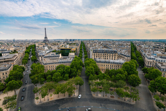 Paris France On A Beautiful Afternoon