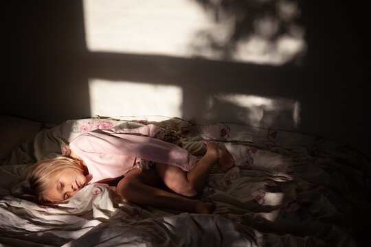 Resting in the afternoon.