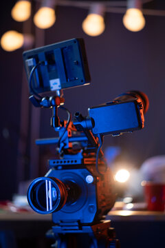 Digital Cinema Camera with Anamorphic Lens