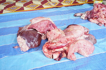 fresh beef ready to cook