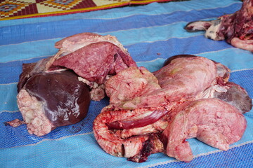 fresh beef ready to cook