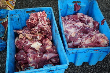 fresh beef ready to cook