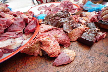 fresh beef ready to cook