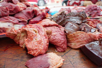 fresh beef ready to cook