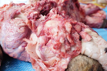 fresh beef ready to cook