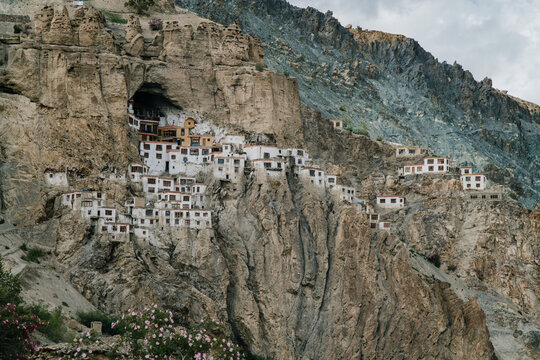 Remote Buddhist monastery Phuktal