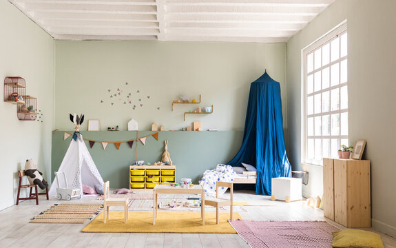 Cild's Bedroom in Scandinavian Design