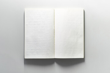 Journal with blank page