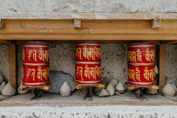 Prayer wheels