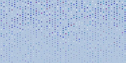 Light blue, red vector background with spots.
