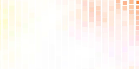 Light Orange vector texture in rectangular style. Abstract gradient illustration with rectangles. Pattern for websites, landing pages.