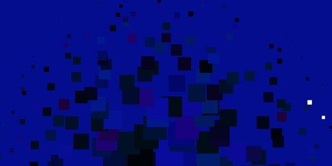 Light Pink, Blue vector background with rectangles. Rectangles with colorful gradient on abstract background. Design for your business promotion.