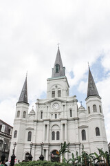 Fototapeta na wymiar New Orleans church in French Quarter