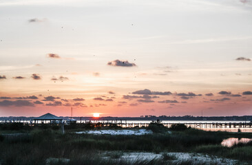 Sunset on Navarre Beach