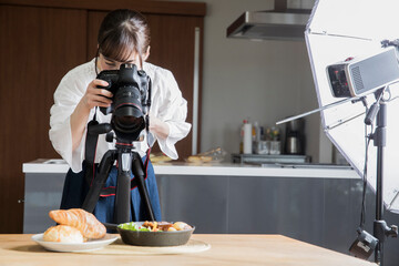 料理の撮影