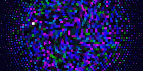 Light Multicolor vector backdrop with rectangles. Abstract gradient illustration with rectangles. Best design for your ad, poster, banner.