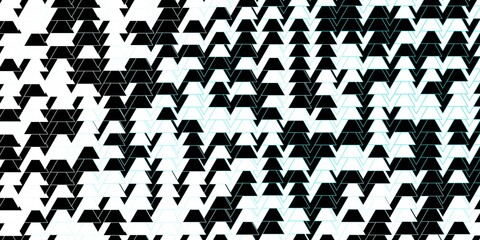 Dark BLUE vector layout with lines, triangles. Shining abstract illustration with colorful triangles. Template for landing pages.