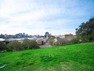 Fototapeta na wymiar View of Sydney Harbour Sydney NSW Australia 
