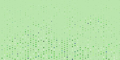 Light green vector backdrop with dots.