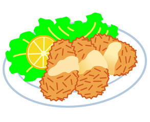 揚げ物　料理