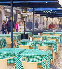Street restaurant Old Town Lisbon