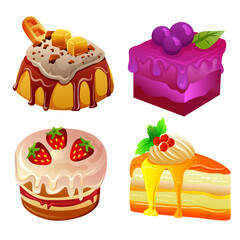 four cake collection