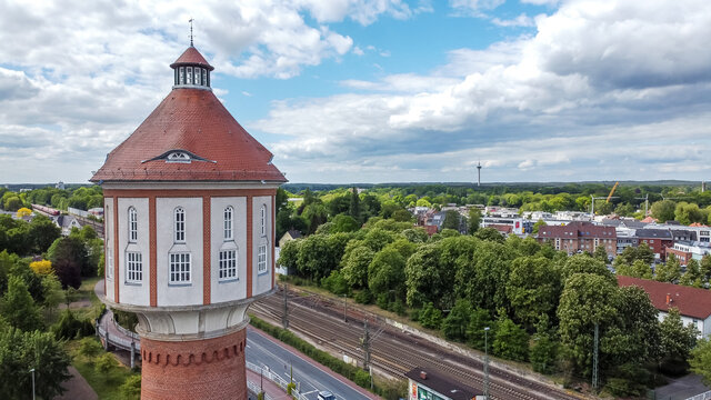Lingen Wasserturm Detail