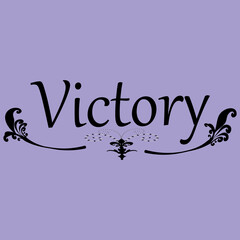 Victory font